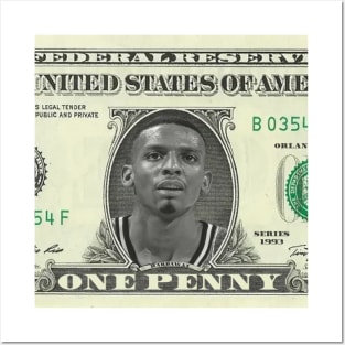 OG Ballers - Penny Hardaway - PENNY NOTE Posters and Art